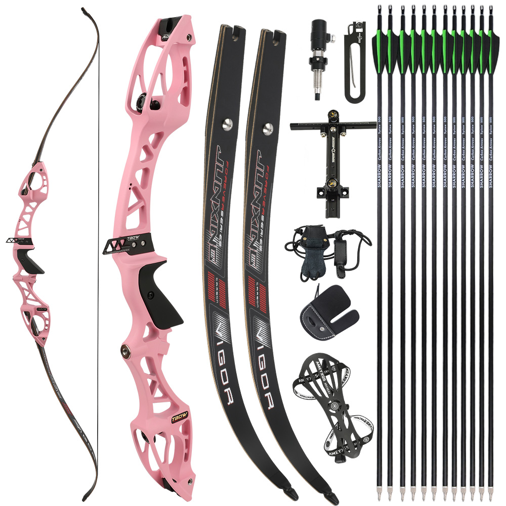 JUNXING H8 68" Formula Olympic Target Recurve Bow 20-40 lbs @28" Draw – Professional Competition Bow