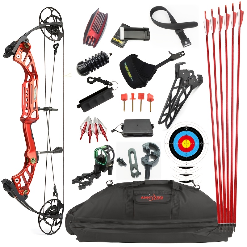 Adjustable Hunting Bow Compound Bow Complete Package 40-75 lbs