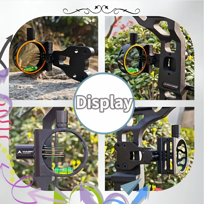 HS105 Micro-Adjust .019" 5 Pin Hunting Bow Sight