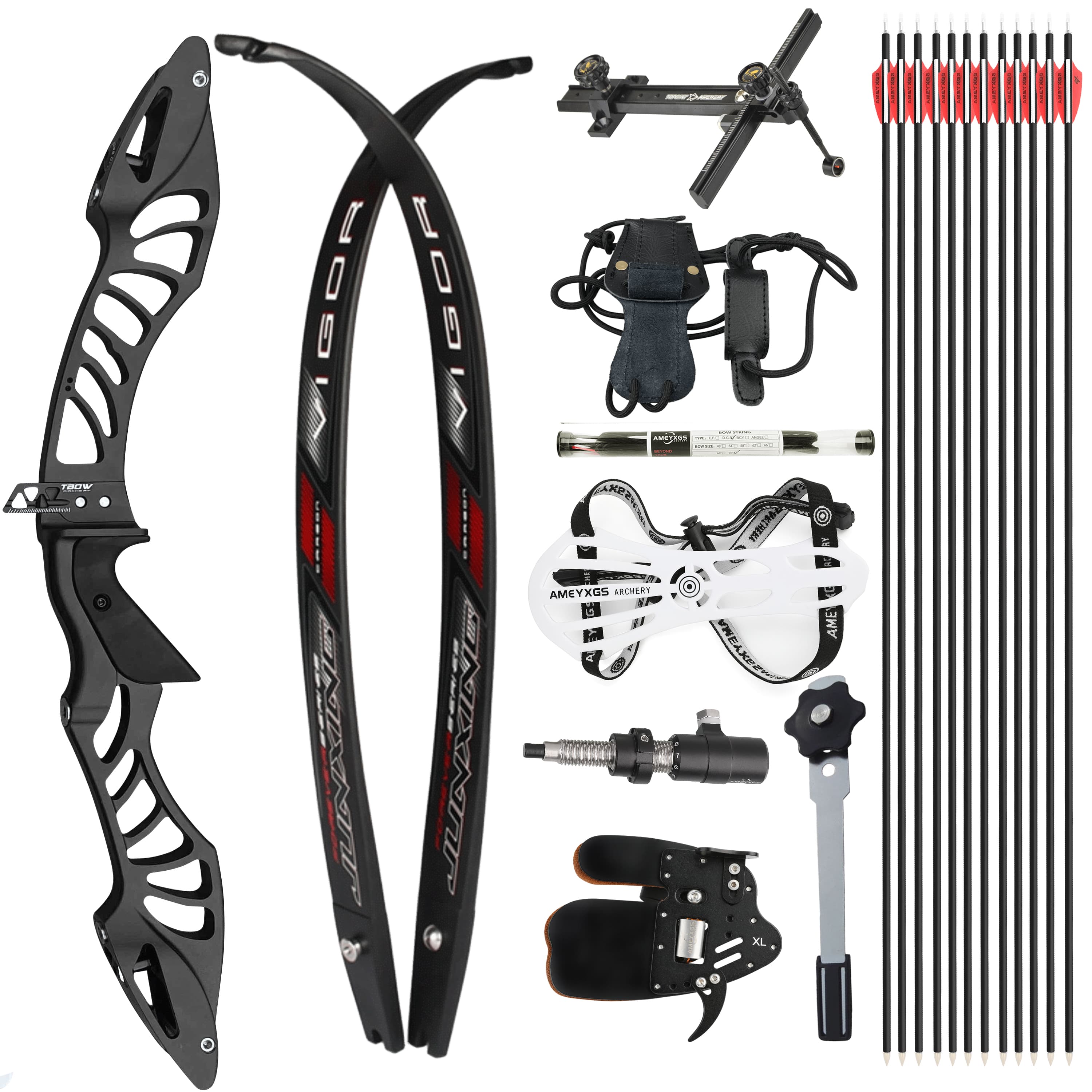 TBOW H7 68" ILF Target Recurve Bow Package RH 