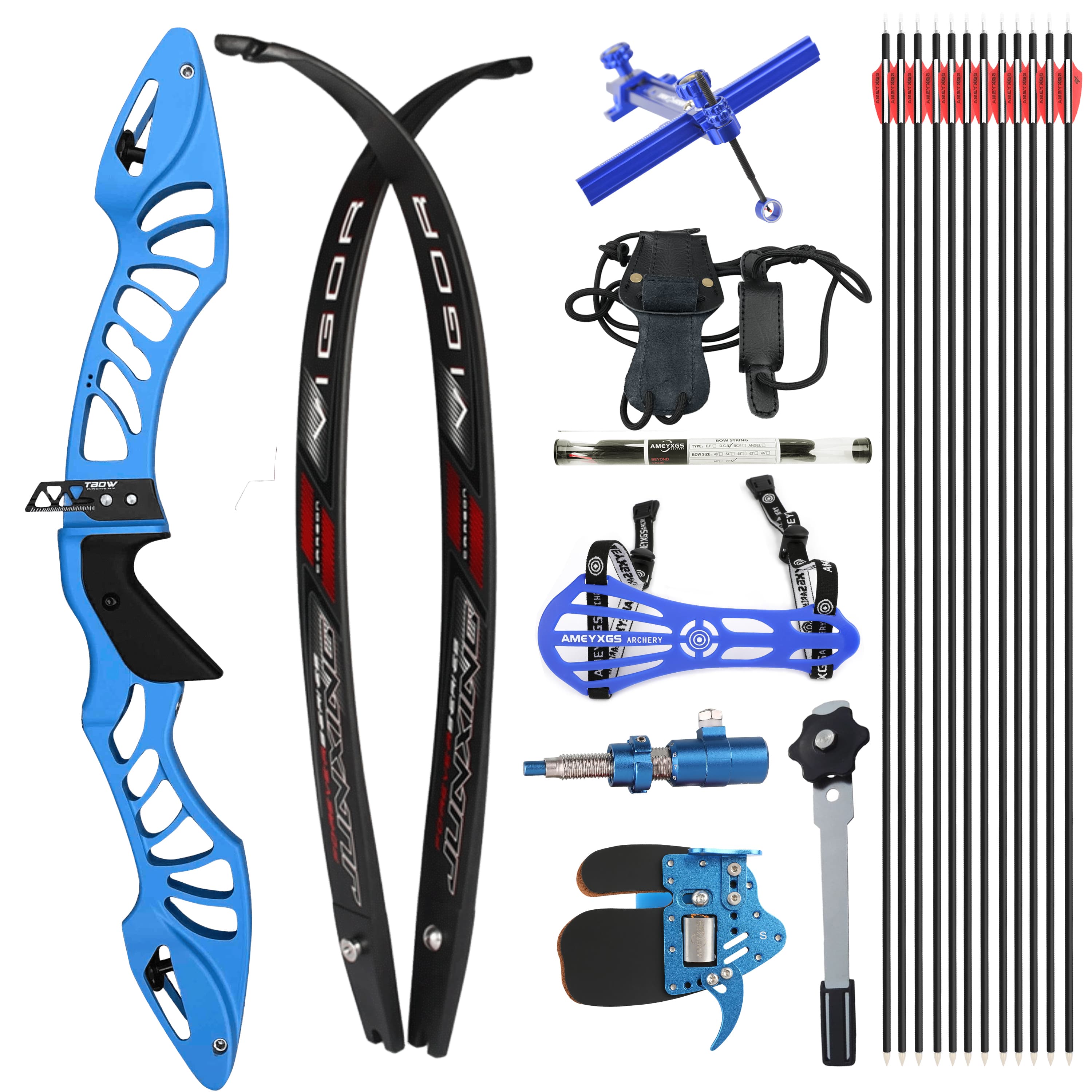 TBOW H7 68" ILF Target Recurve Bow Package RH 