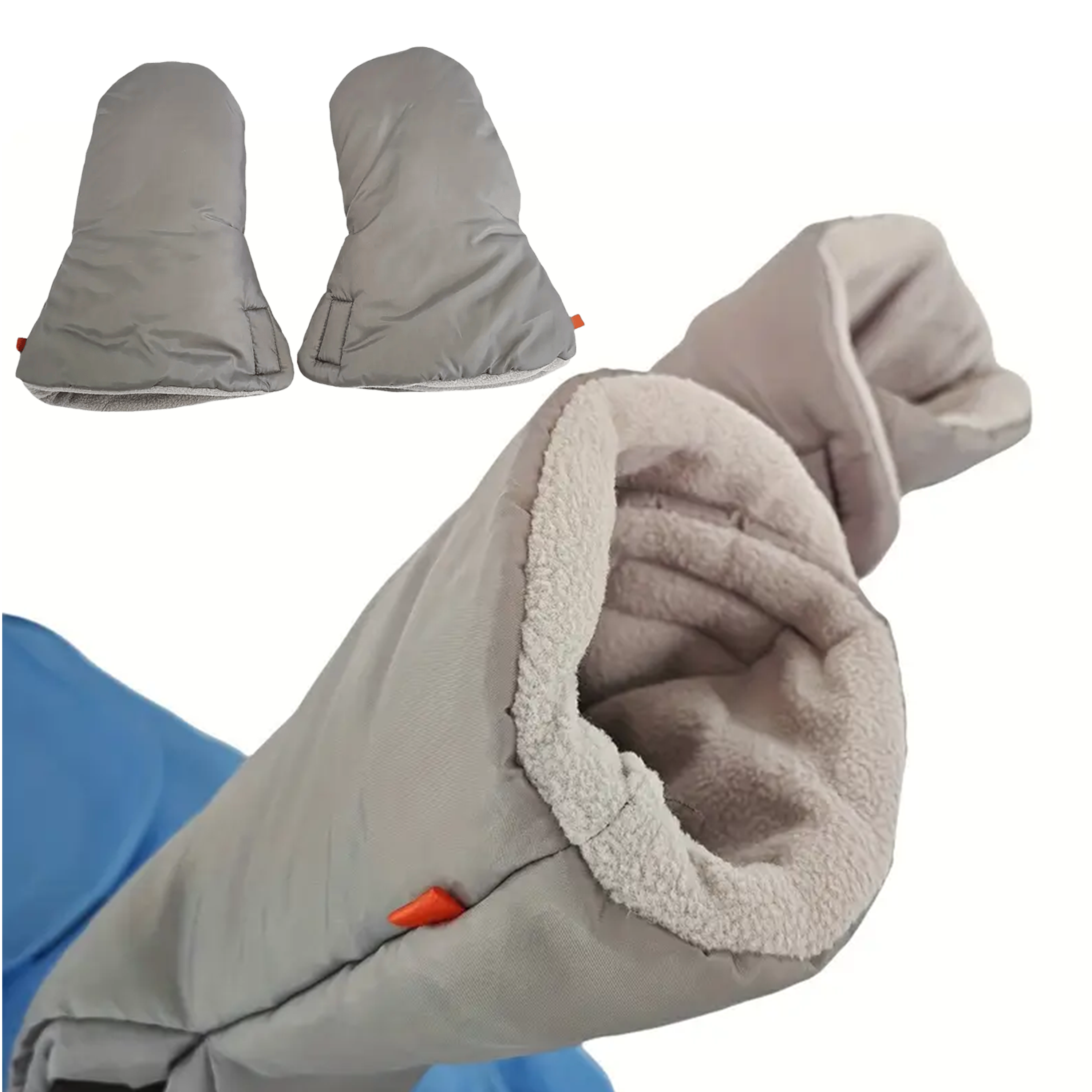 Winter Golf Cart Push Gloves Extra Thick Waterproof Warm