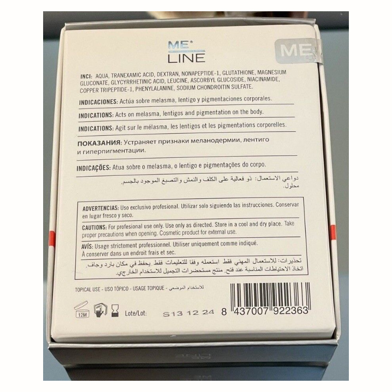 Innoaesthetics ME Line 01 Intimate (6 X 2ml) Professional transdermal release solution to aid depigmenting treatments.-iRENICE