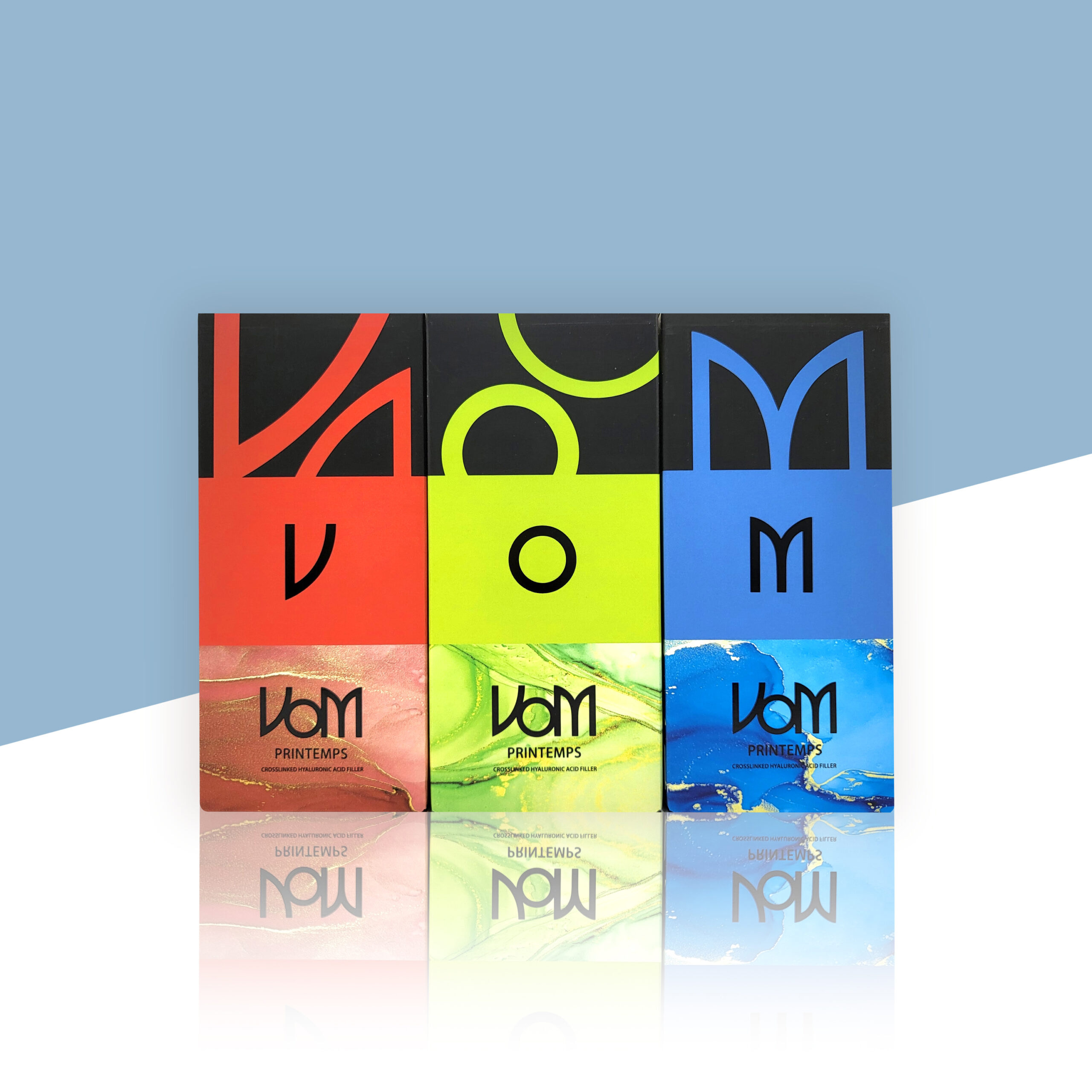 Korea 20mg Cosslinked VOM Hyaluronic Acid Dermal Filler ( 2X1ml )-iRENICE