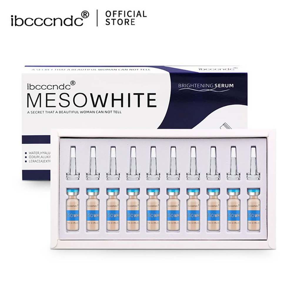 MesoWhite Essence Serum BB Glow Pigment Starter Kit Korea Anti-Aging BB Glow Ampoules Foundation Skin Treatment