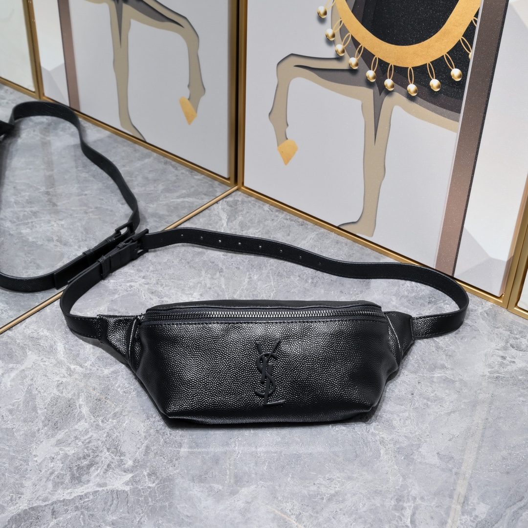 Yves Saint Laurent’s latest big logo waist bag