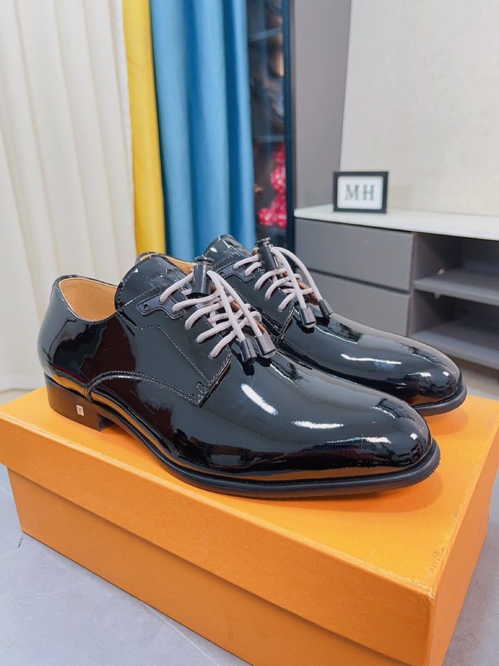 Lv latest hot style casual business leather shoes