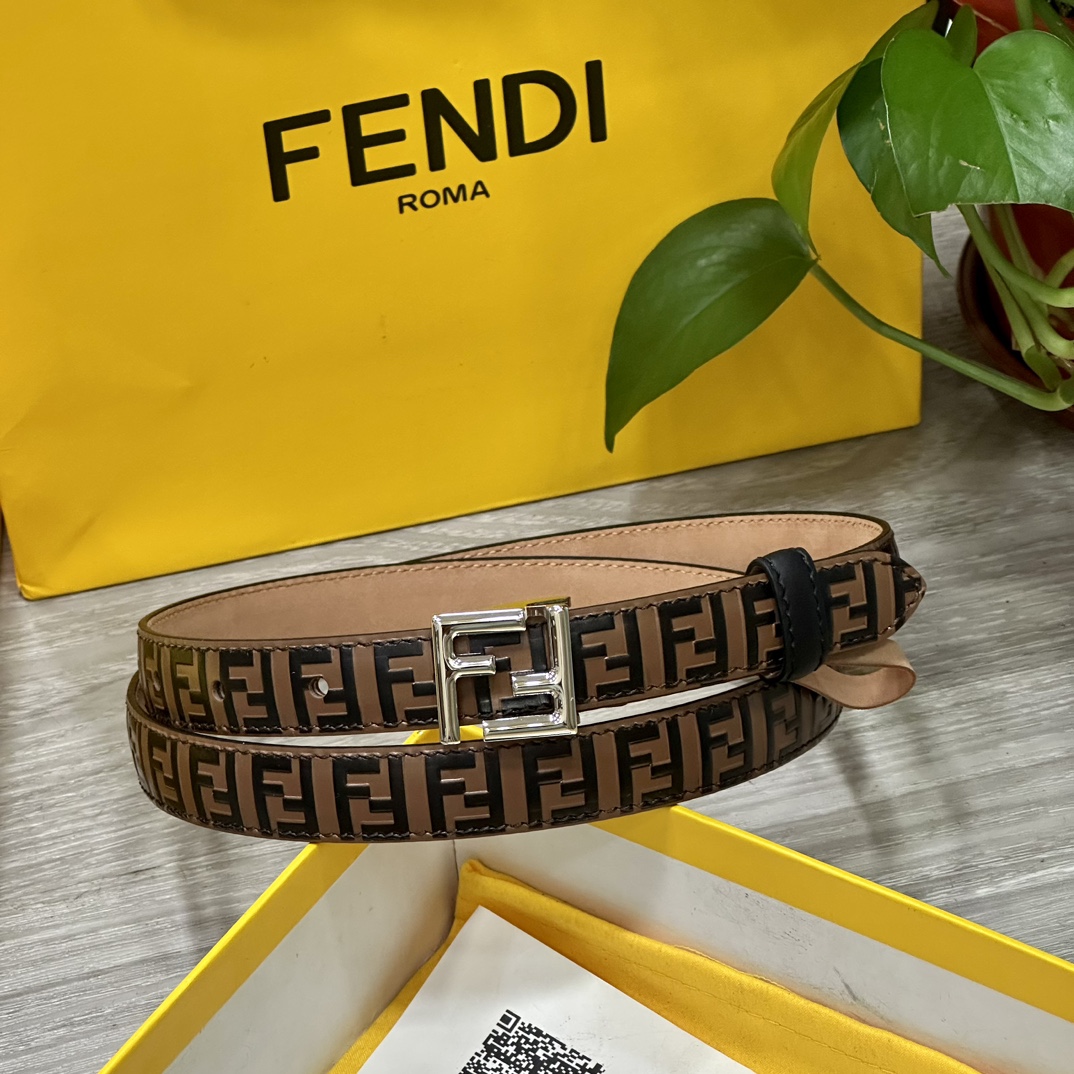 Fendi real leather belts