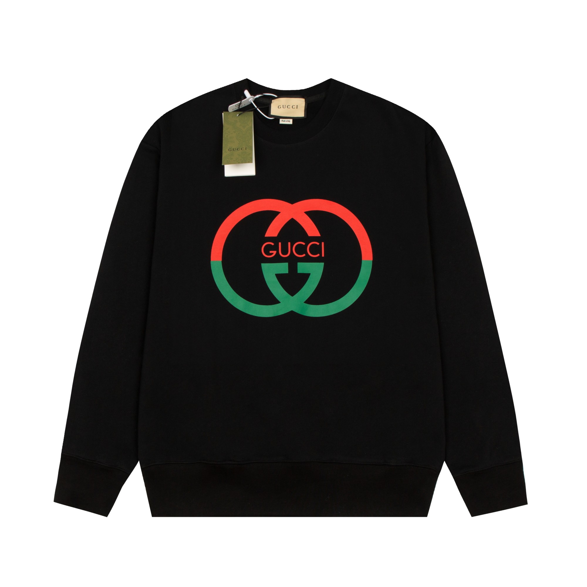 Gucci’s latest double G logo crew neck sweatshirt