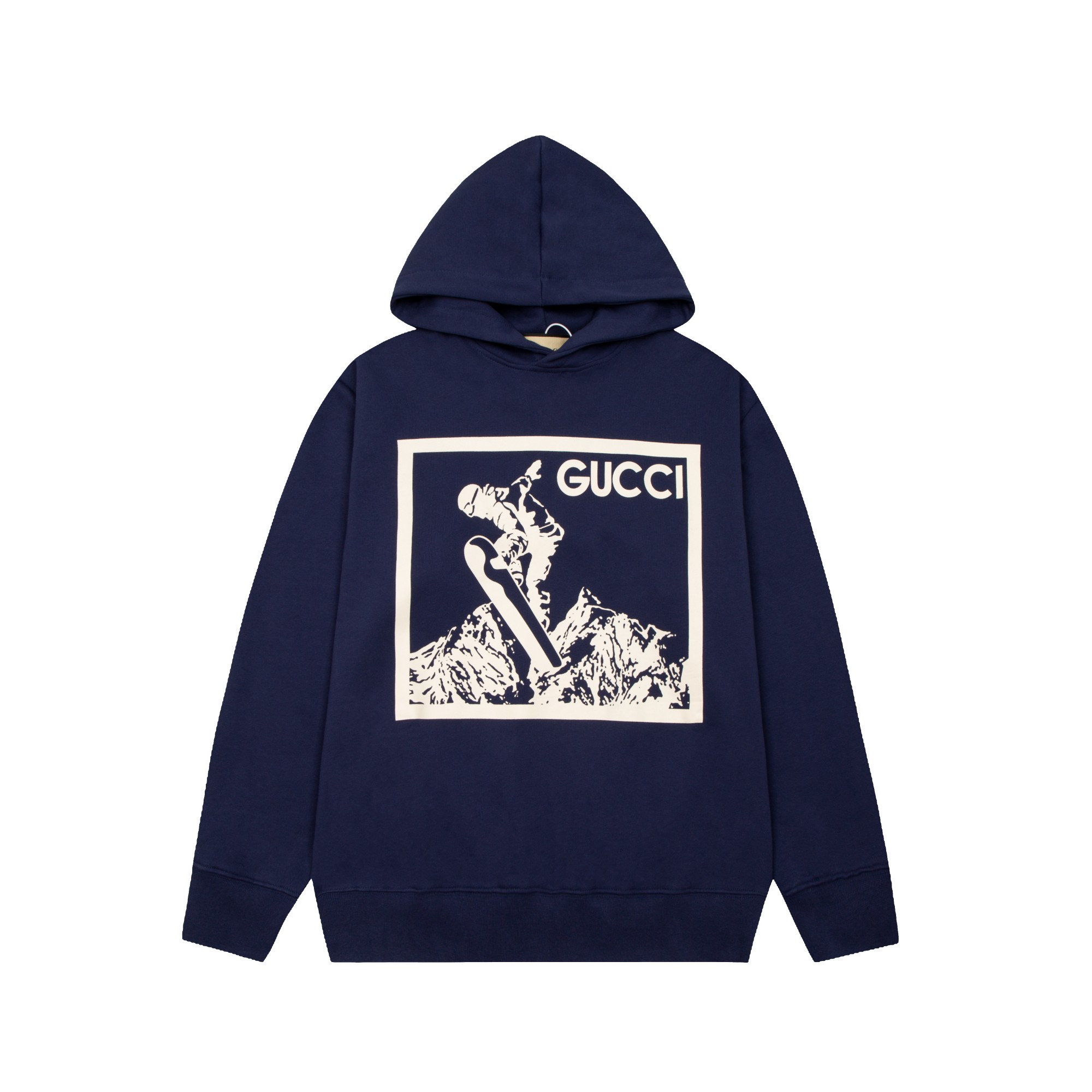 Gucci 24ss latest ski hooded sweatshirt