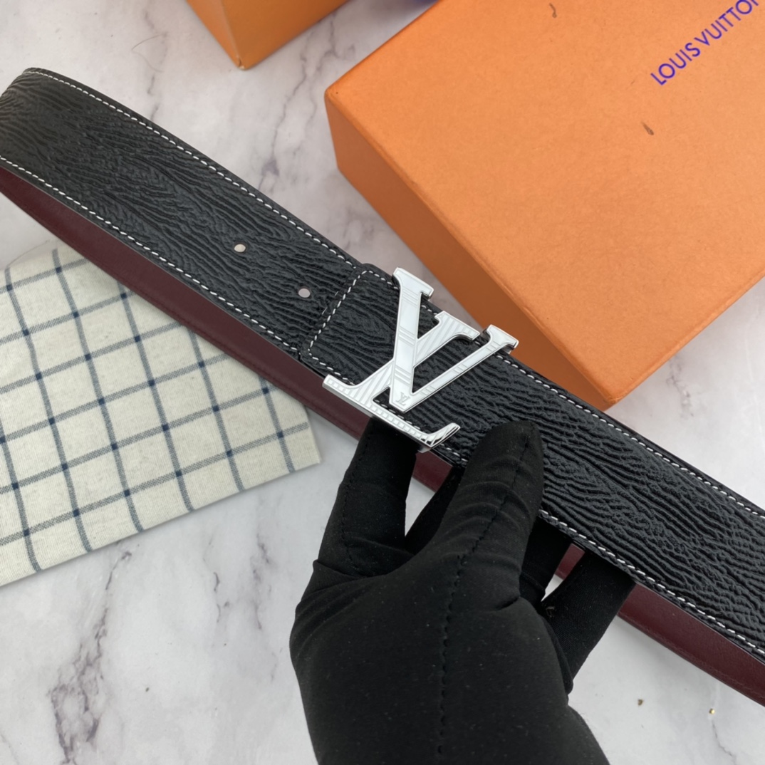 LV Belt 38mm double-sided leather
