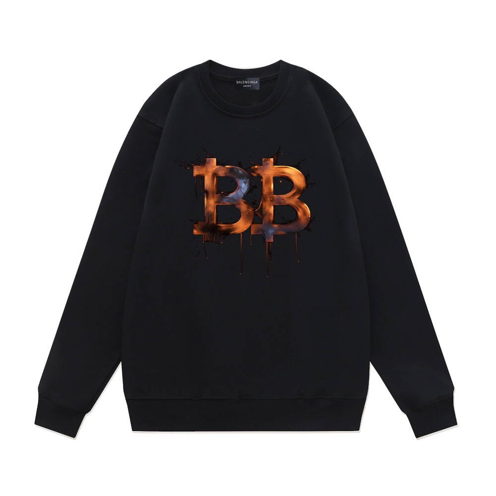 Balenciage BB letter pattern LOGO sweatshirt