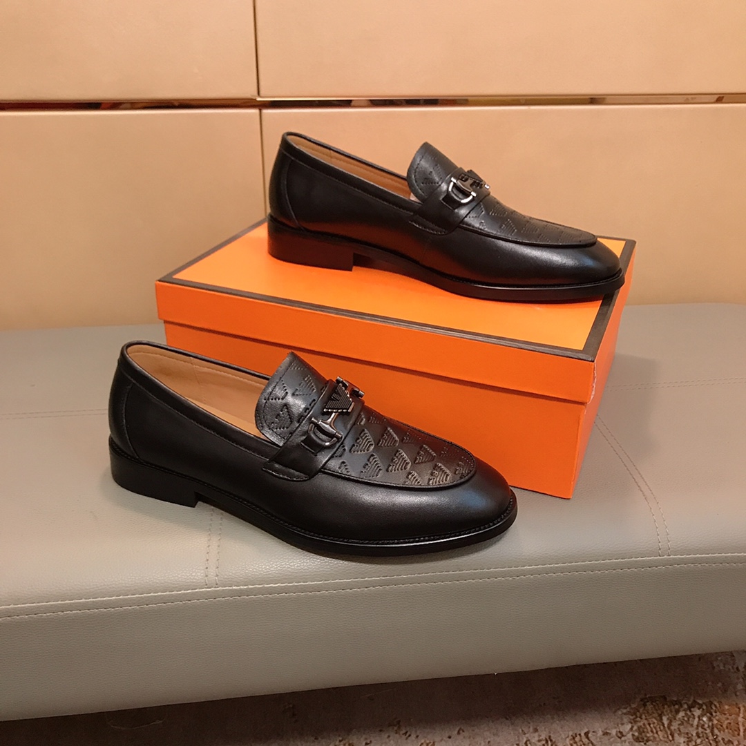 Armani new casual formal leather shoes