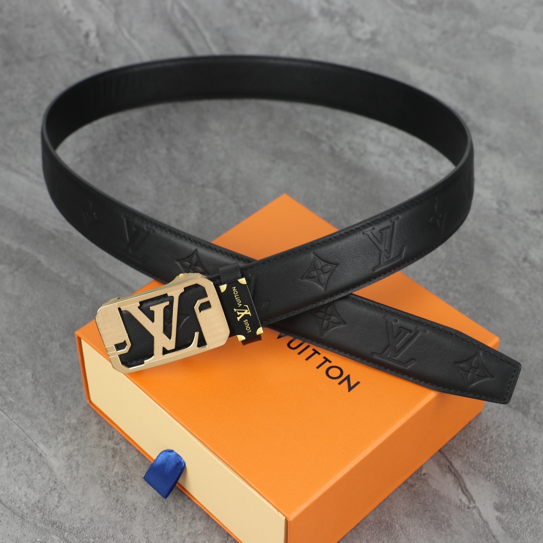 LV steel buckle belt