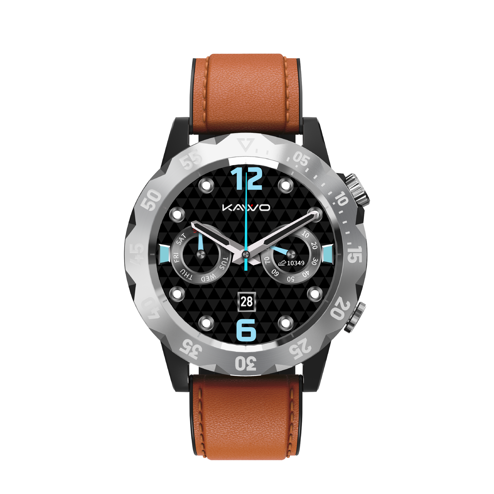 New KAVVO Oyster Urban Smartwatch - Titanium Gray