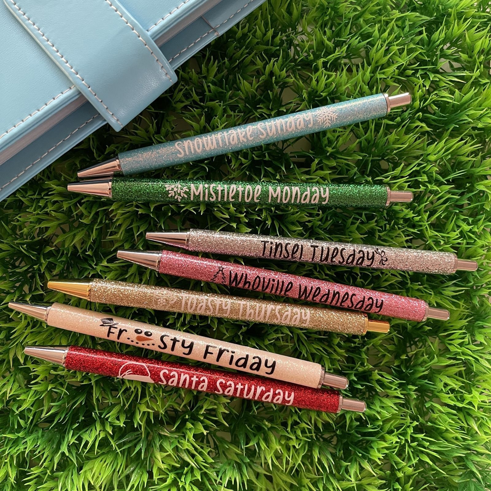 Colored Glitter Pen Set for Sarcastic Souls🤣