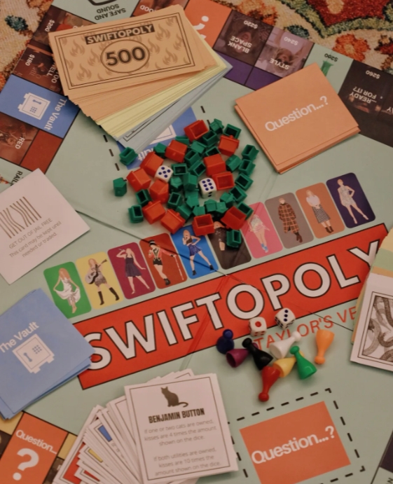 SWIFTOPOLY - TS 'Swiftie' Monopoly Boardgame
