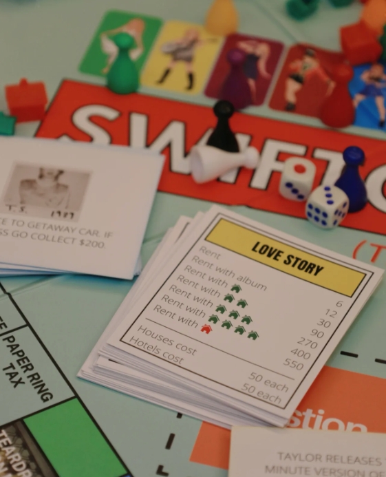 SWIFTOPOLY - TS 'Swiftie' Monopoly Boardgame