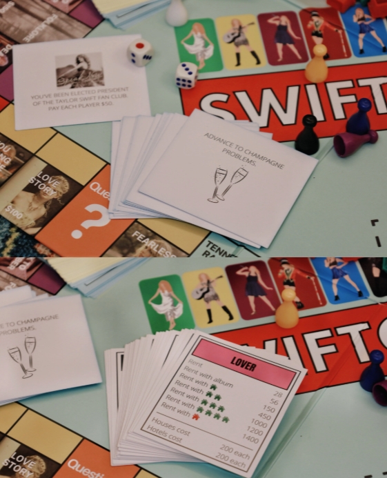 SWIFTOPOLY - TS 'Swiftie' Monopoly Boardgame