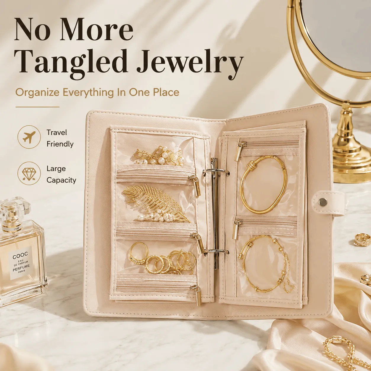 Travel Jewelry Notebook
