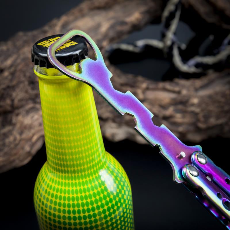 Butterfly Balisong Bottle Opener Practice🔥Last Day Promotion- Factory Outlet SAVE 80%🎄