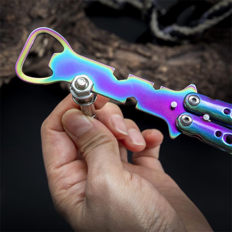 Butterfly Balisong Bottle Opener Practice🔥Last Day Promotion- Factory Outlet SAVE 80%🎄