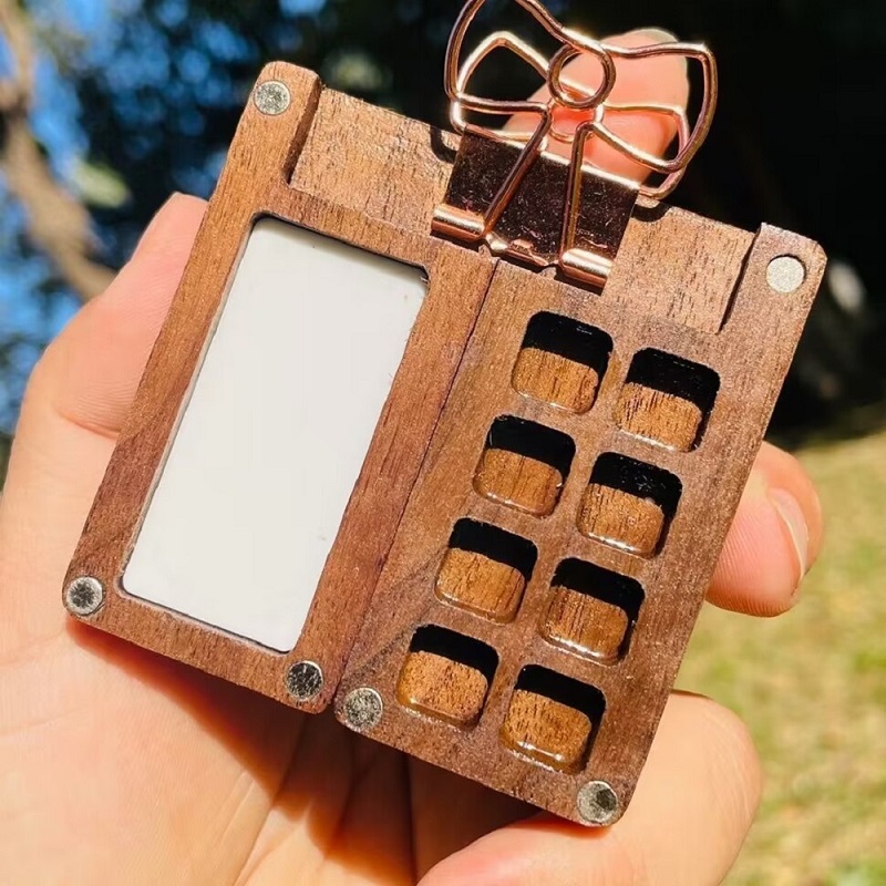 Portable Black Walnut Palette