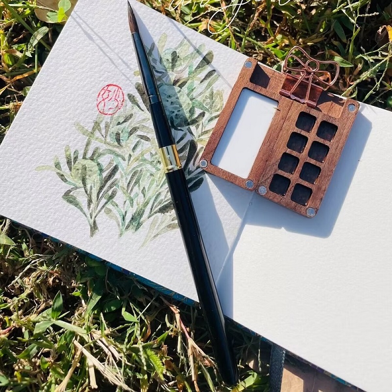 Portable Black Walnut Palette - BUY 2 FREE SHIPPING