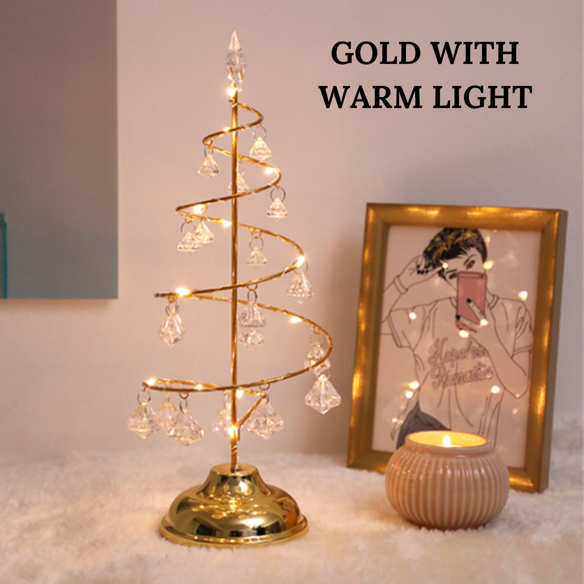 LED Christmas Decoration Crystal Tree Lights🔥Last Day Promotion- SAVE 70%🎄