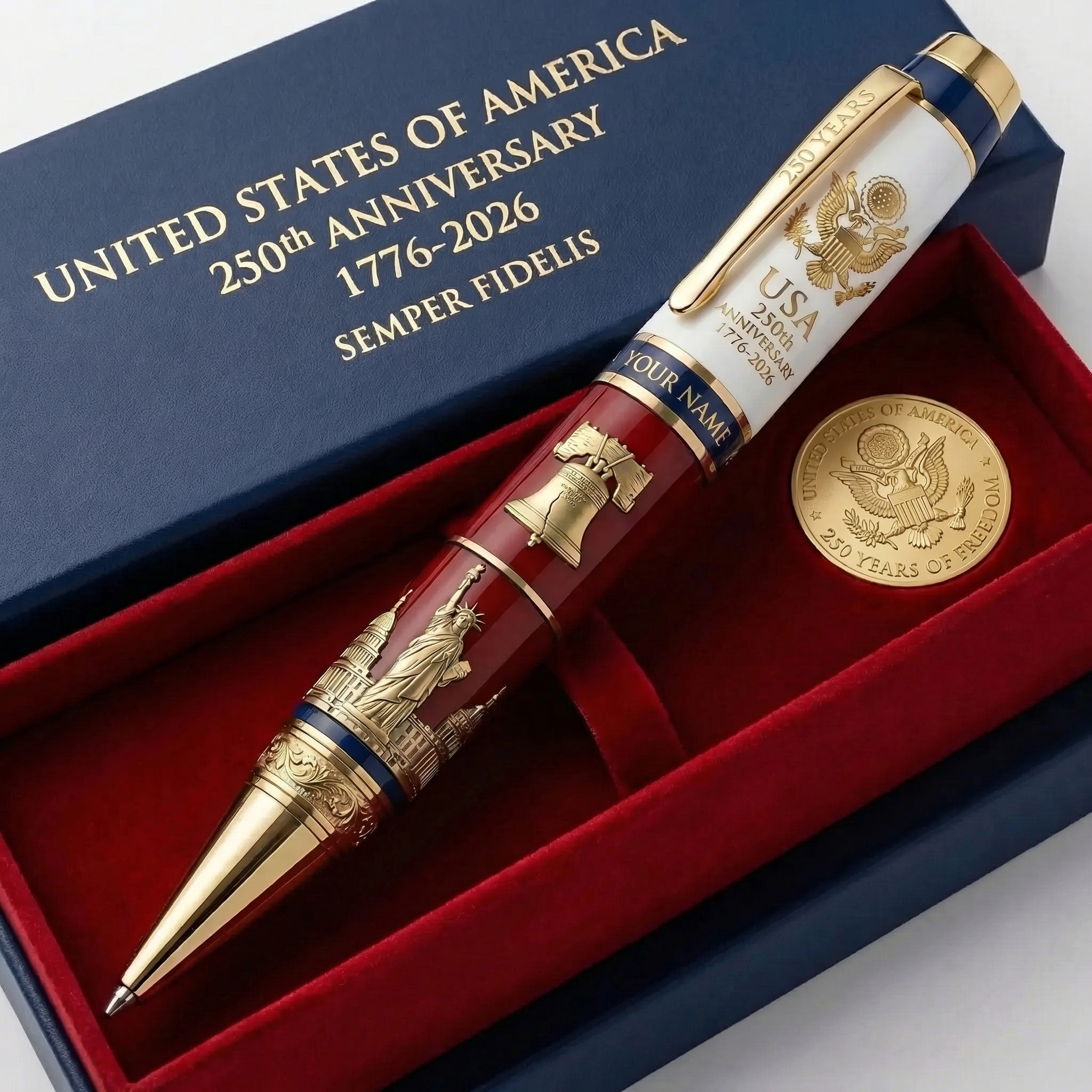 USA 250th Anniversary Commemorative Pen 