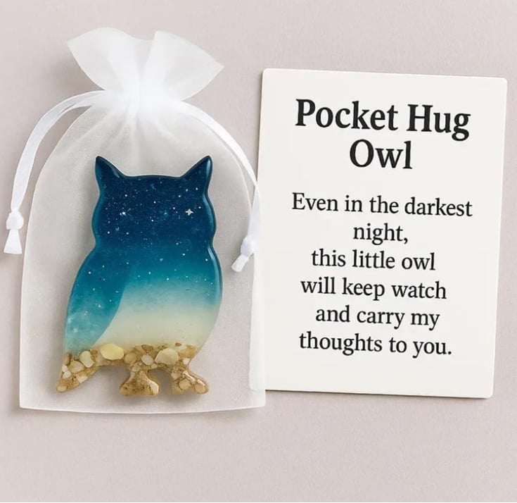 Angel Pocket Hug in Memory of the Dead
