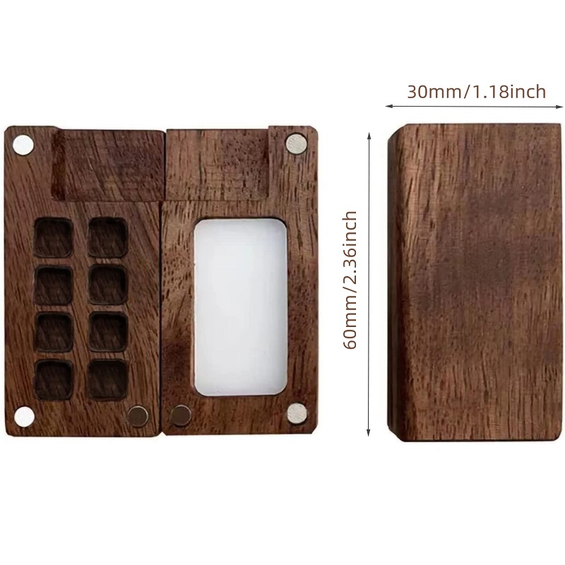 Portable Black Walnut Palette