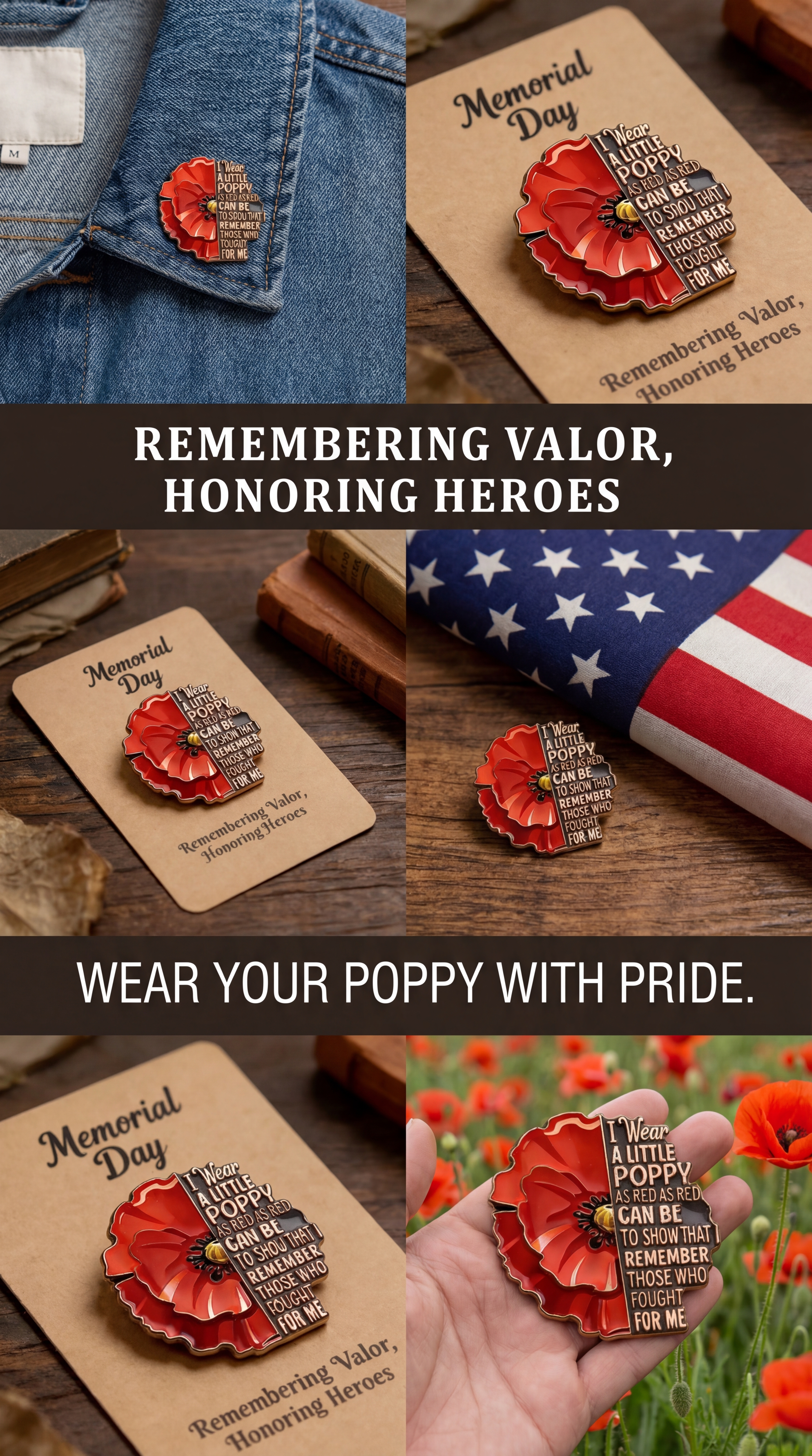 Unisex Red Friday Exquisite Brooch