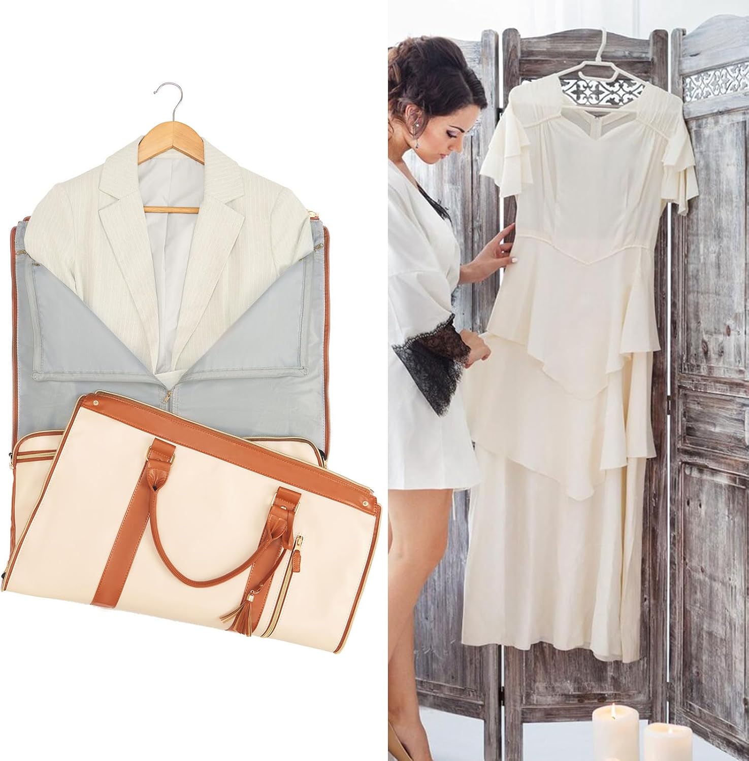 3 in 1 Foldable Garment Bag for Travel