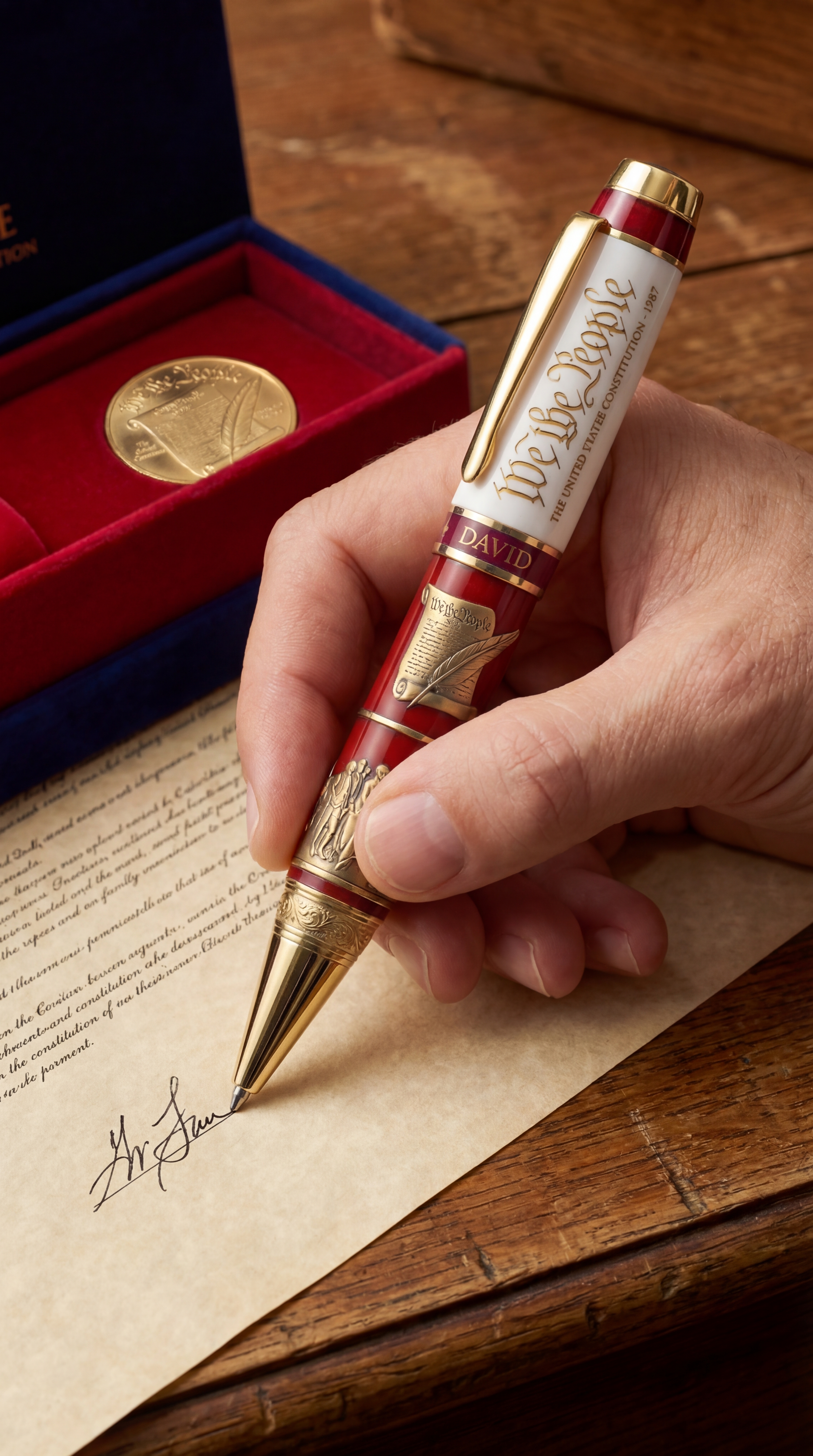 The Constitution Legacy Pen（1787-2026）