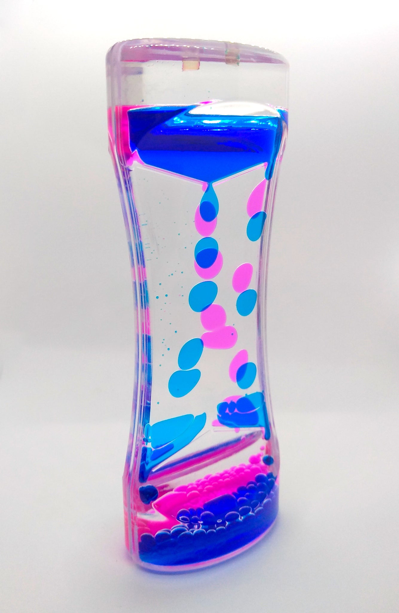 Two-color Liquid Hourglass
