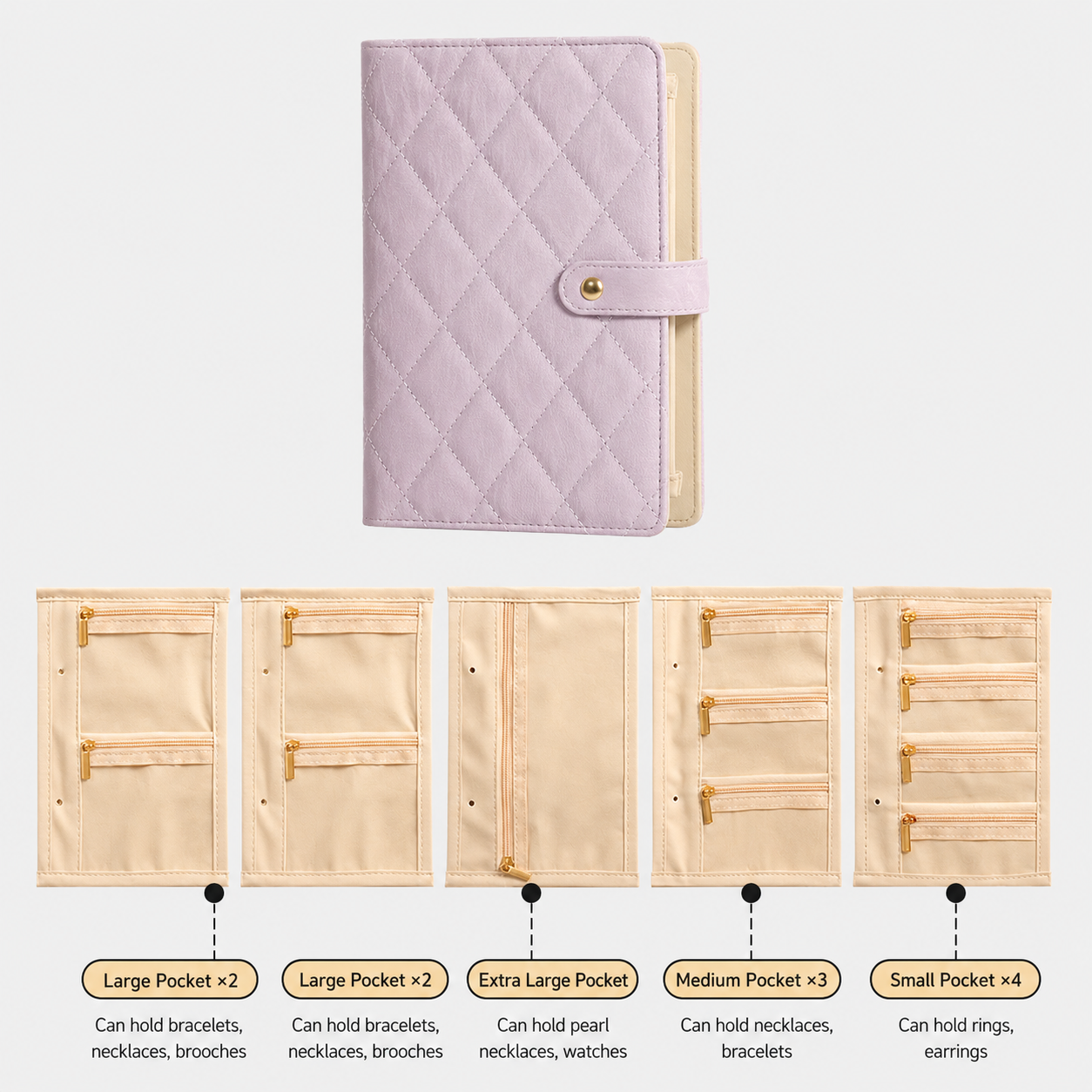 Travel Jewelry Notebook