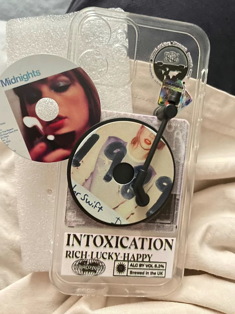 Swiftie Record Player Phone Case