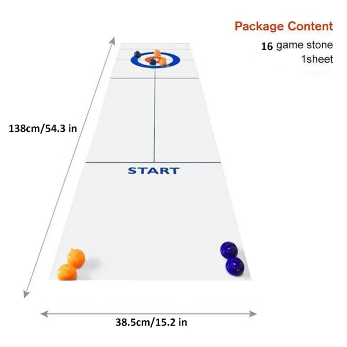 🔥2023 New Tabletop Family Curling Game