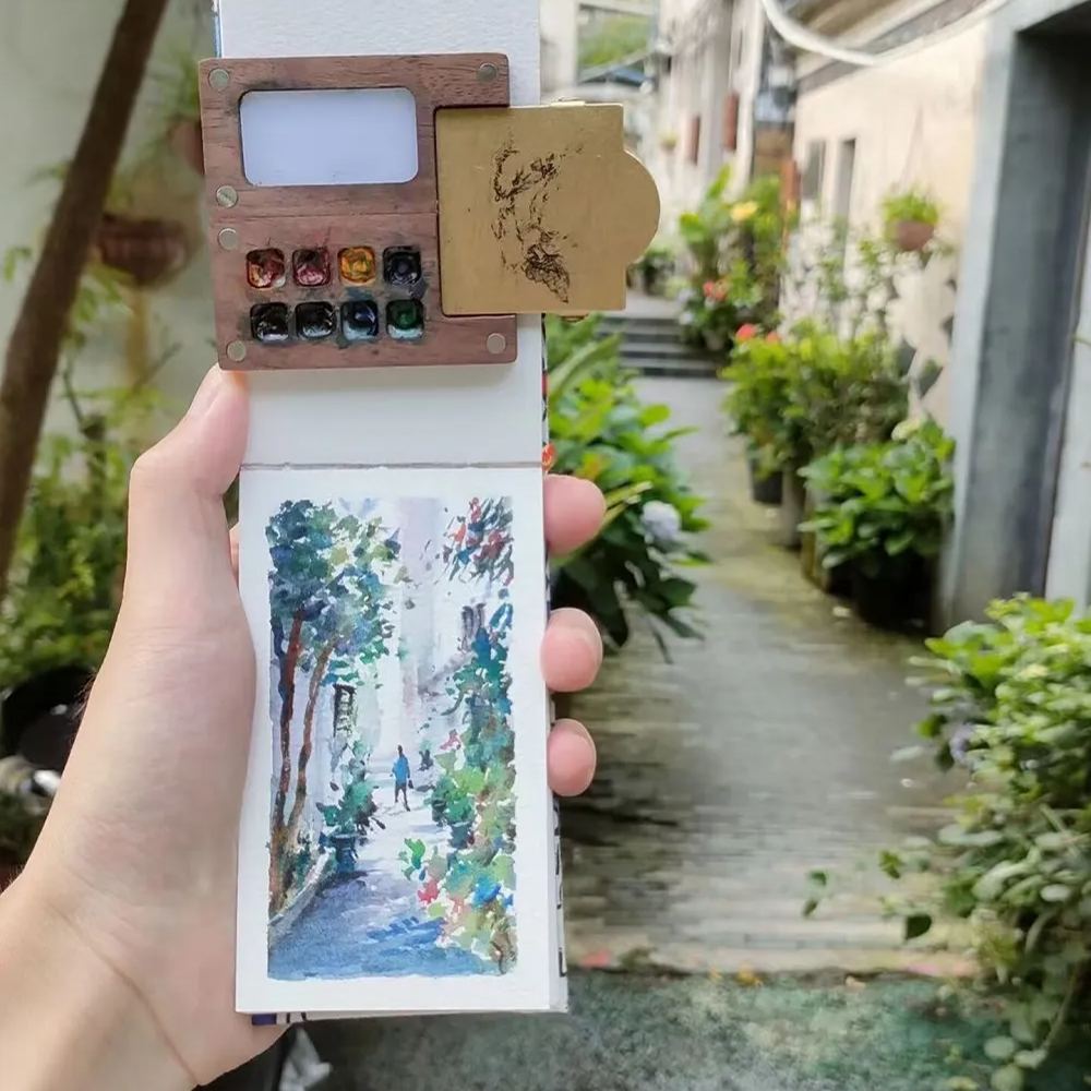 Portable Black Walnut Palette - BUY 2 FREE SHIPPING