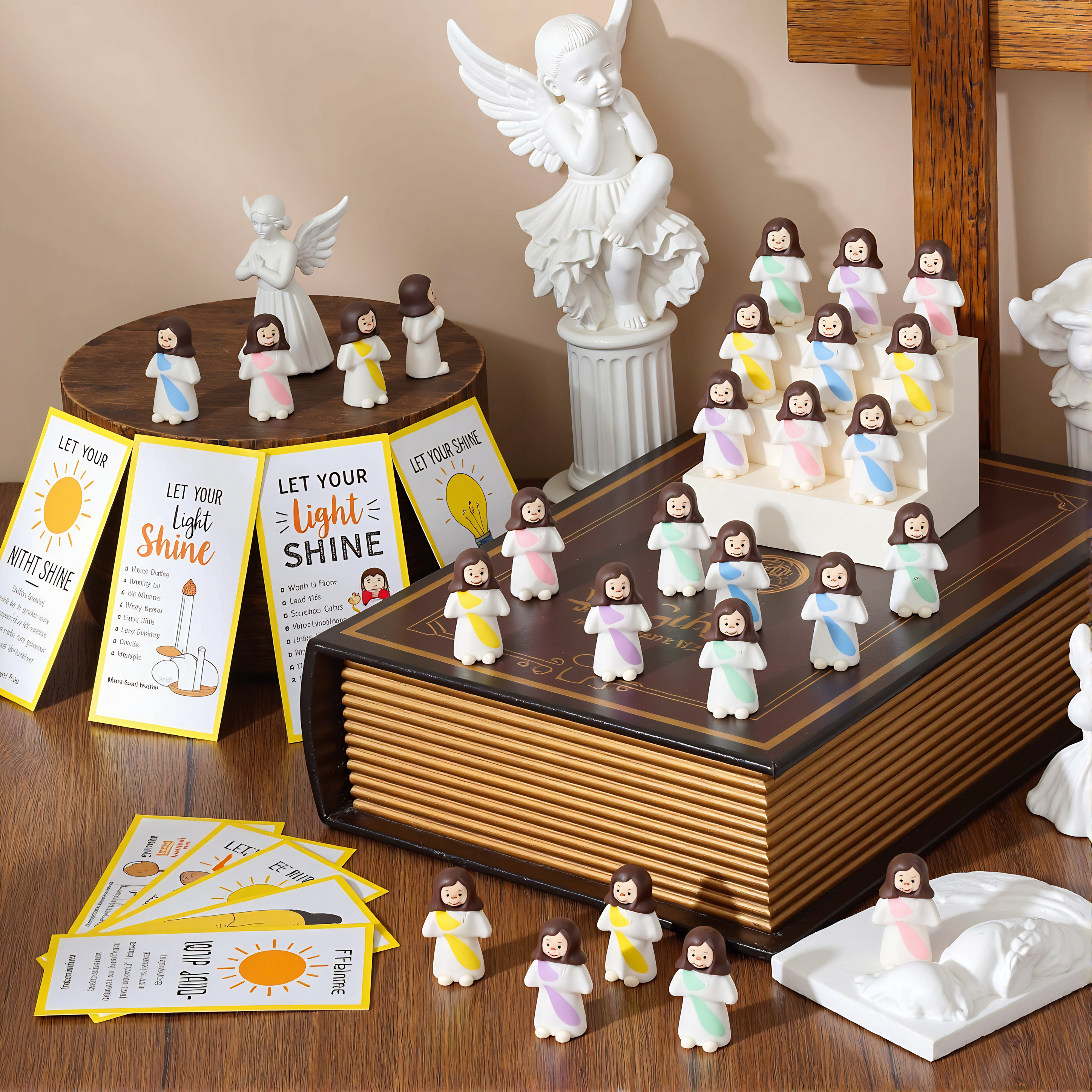 Glow in the Dark Mini Jesus Figurines