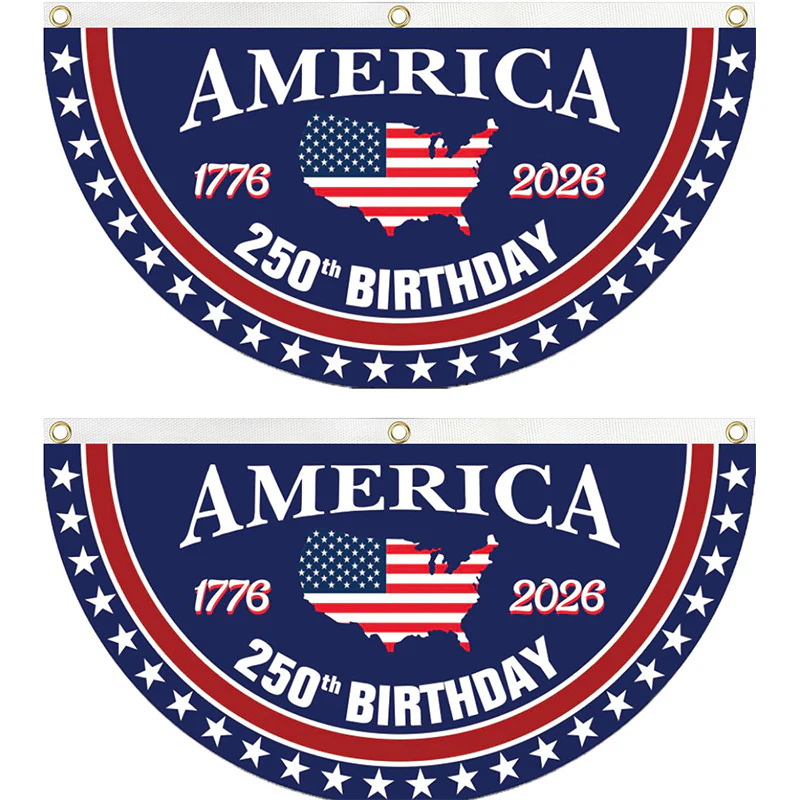 250th Anniversary USA Fan Flag