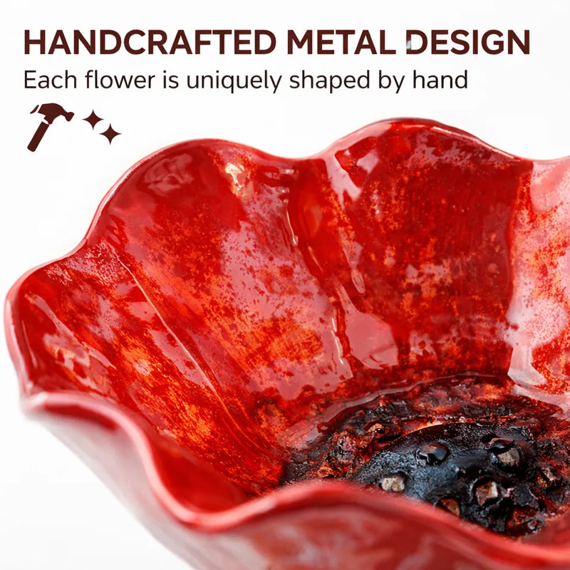 💖🎁2026 Mother's Day Gifts 50% Off--🎁Handmade Metal Flower Garden Stake🐦