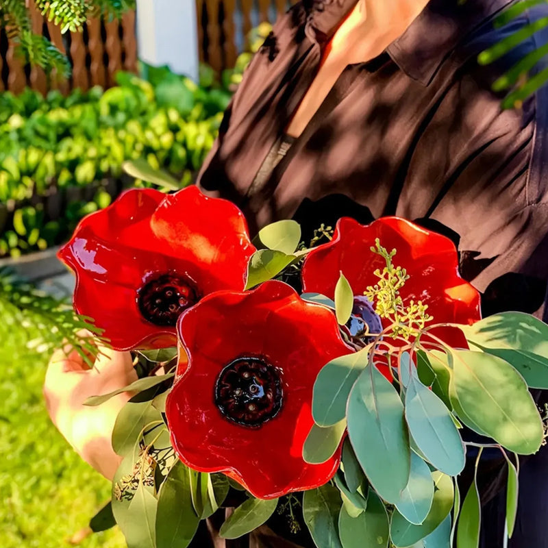 💖🎁2026 Mother's Day Gifts 50% Off--🎁Handmade Metal Flower Garden Stake🐦