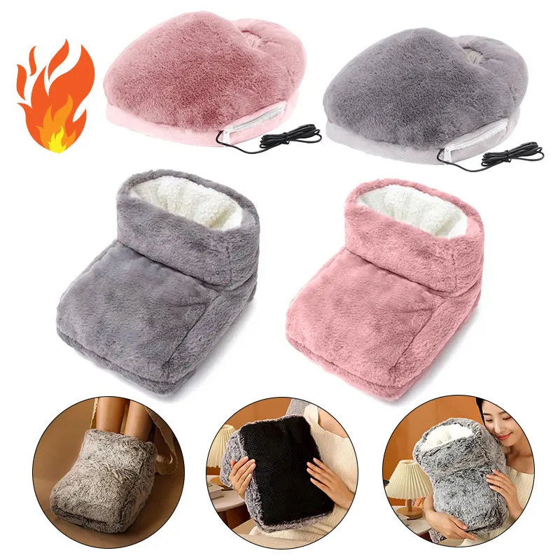 🔥Plush Soft USB Foot Cushion Heater