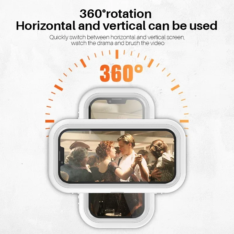 360° Rotation Waterproof Shower Phone Holder(50% OFF Last Day!!!)