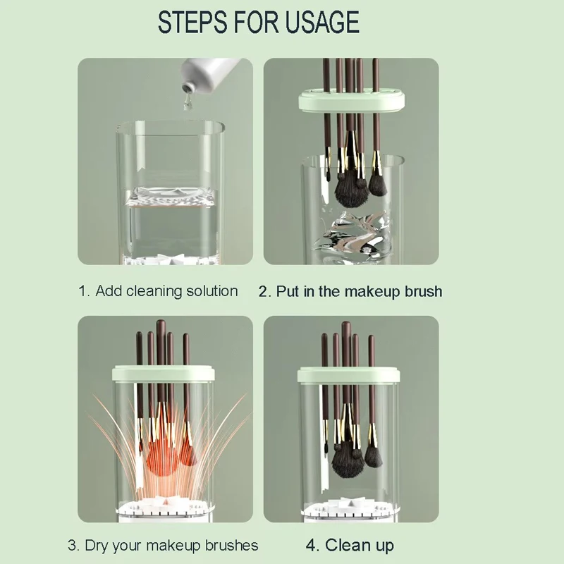 Automatic Electric Makeup Brush Cleaner
