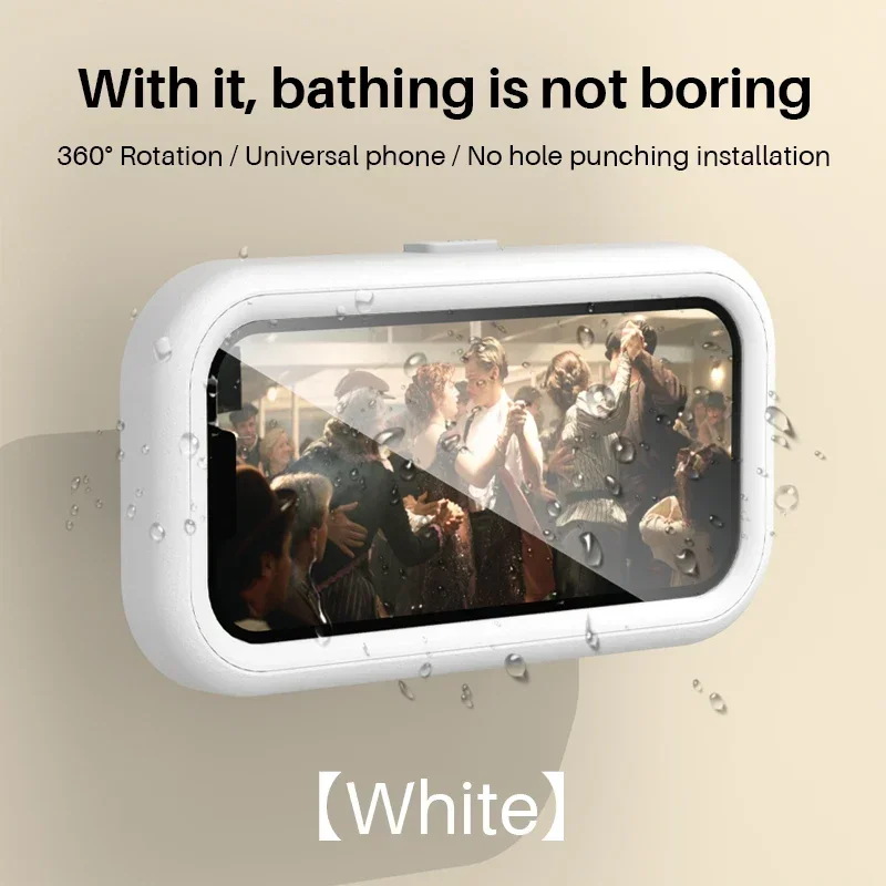 360° Rotation Waterproof Shower Phone Holder(50% OFF Last Day!!!)