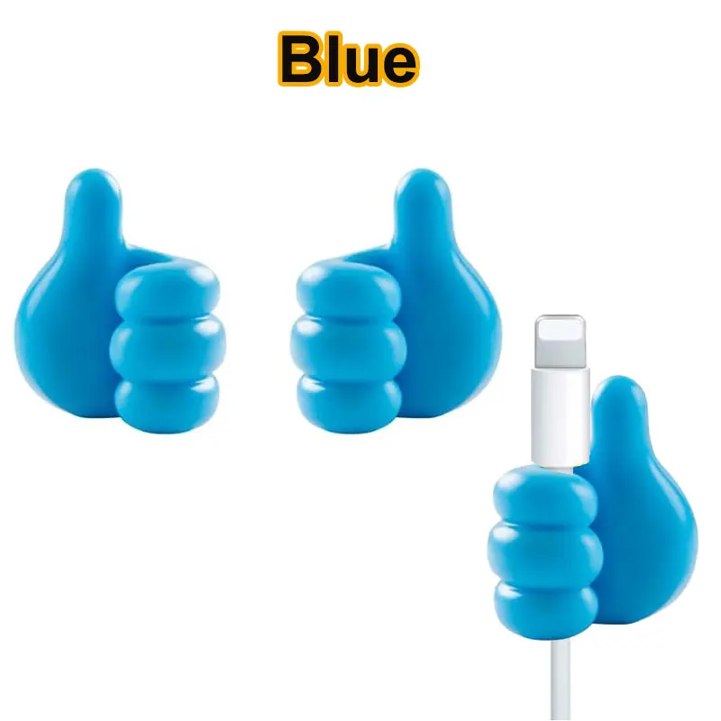 Multifunction Self Adhesive Thumb Hook(9 colors/set)