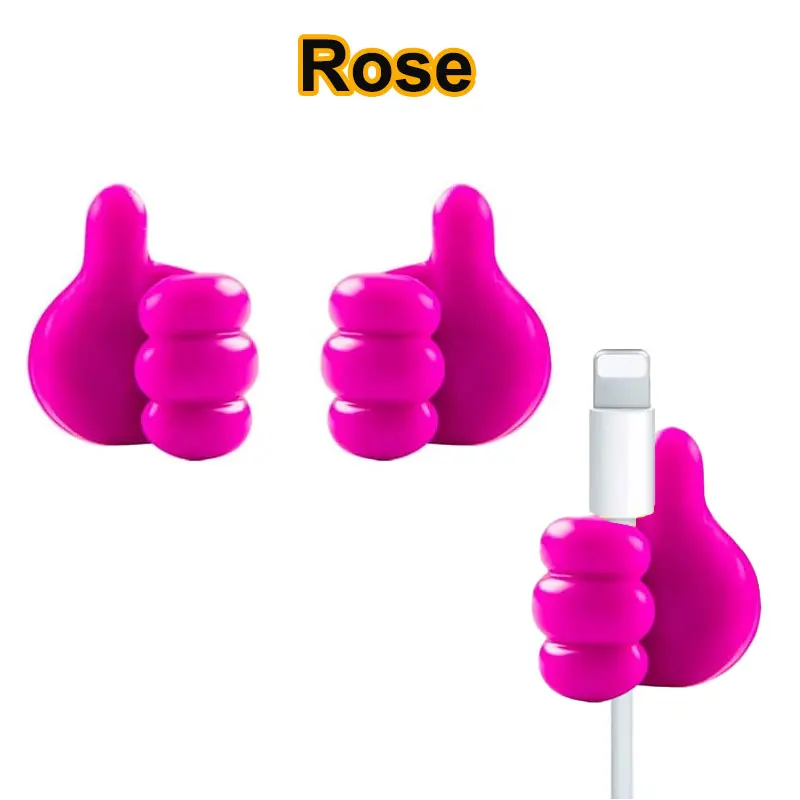 Multifunction Self Adhesive Thumb Hook(9 colors/set)